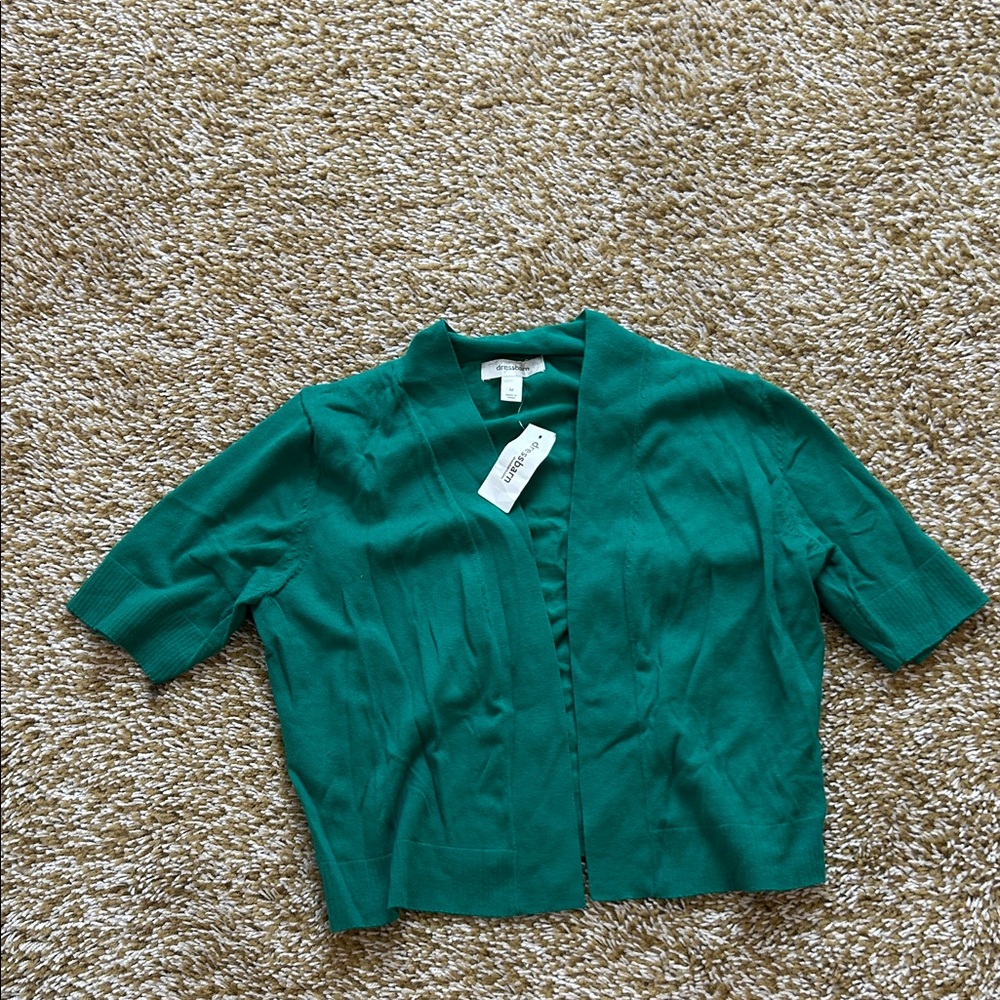 Dress Barn Teal Cardigan